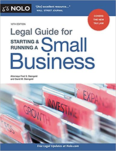 Legal Guide for Starting & Running a Small Business (Paperback, 2019, NOLO)