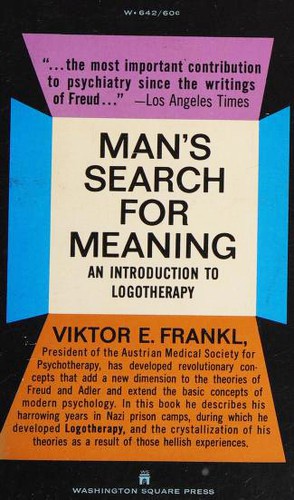 Man's Search for Meaning (Paperback, 1965, Washington Square Press)