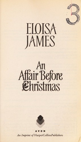 An affair before Christmas (Paperback, 2007, Avon/HarperCollins)