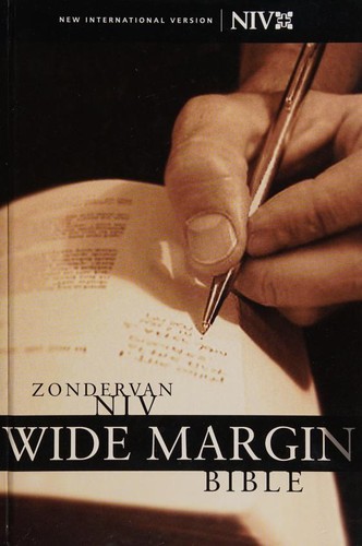 Zondervan NIV Wide Margin Bible (Hardcover, 2001, Zondervan)