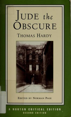 Thomas Hardy: Jude the obscure (1999, W.W. Norton)