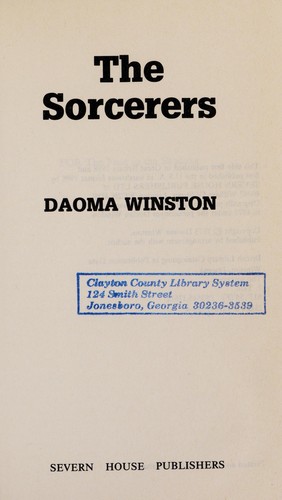 Daoma Winston: The Sorcerers (Hardcover, Severn House Publishers)