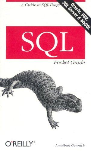 Jonathan Gennick: SQL (2004, O'Reilly)
