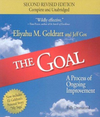 Eliyahu M. Goldratt: The Goal  (AudiobookFormat, 2000, Highbridge Audio)