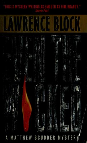 Lawrence Block: Even the wicked (1998, Avon Books)