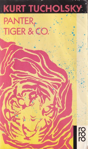 Kurt Tucholsky: Panter, Tiger & Co. (German language, 1992, Rowohlt)