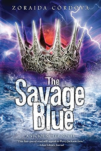 The Savage Blue (The Vicious Deep) (2014, Sourcebooks Fire)