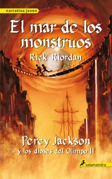 Rick Riordan: El mar de los monstruos (Spanish language, 2010, Salamandra)