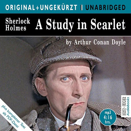 Sherlock Holmes : A Study in Scarlet (AudiobookFormat)
