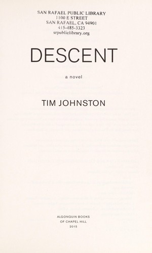 Tim Johnston: Descent (2015)