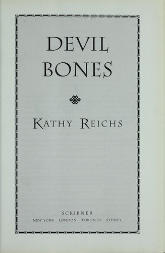Devil Bones (Hardcover, 2008, Scribner)
