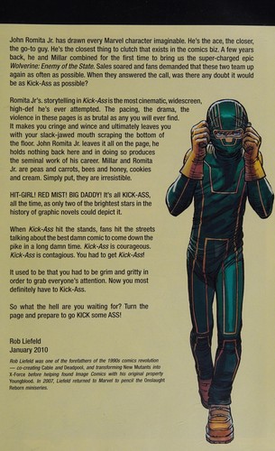 Mark Millar, Romita, John, Jr., Jane Goldman, Matthew Vaughn: Kick-Ass (2011, Marvel Worldwide, Incorporated)