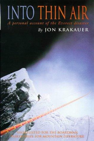 Jon Krakauer: Into Thin Air (Paperback, 1998, Pan Books)