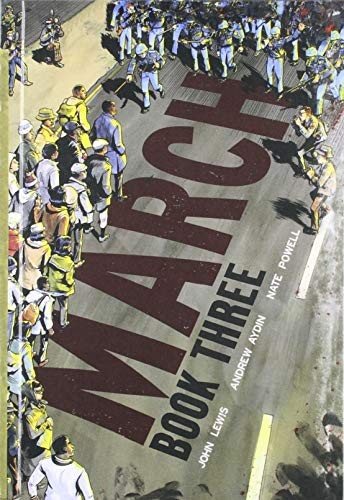 John Lewis, Nate Powell, Andrew Aydin: March (Hardcover, 2016, Perfection Learning, WZS)