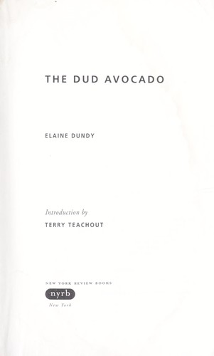 The dud avocado (2007, New York Review Books)