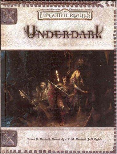 Underdark (Hardcover, 2003, Wizards of the Coast)