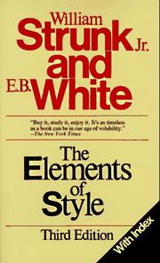 The Elements of Style (Paperback, 1979, Allyn & Bacon)