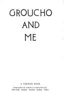 Groucho Marx: Groucho and me (1989, Simon & Schuster)