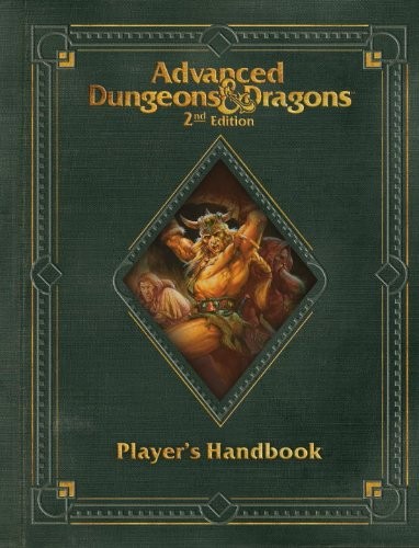 Wizards RPG Team: Premium 2nd Edition Advanced Dungeons & Dragons Player's Handbook (Hardcover, 2013, Wizards of the Coast)