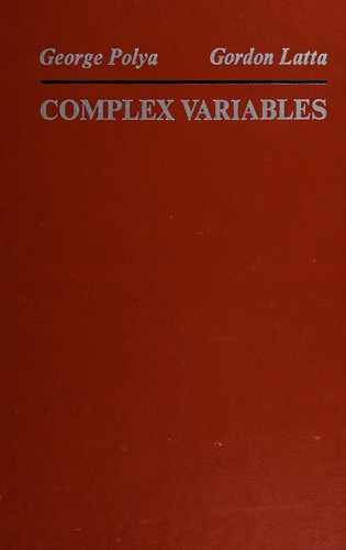 Complex variables (1974, Wiley)