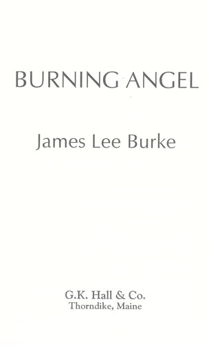 Burning angel (1995, G.K. Hall)