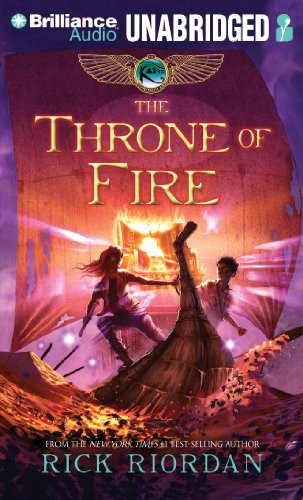 Rick Riordan, Katherine Kellgren, Kevin R. Free: The Throne of Fire (AudiobookFormat, 2011, Brilliance Audio)