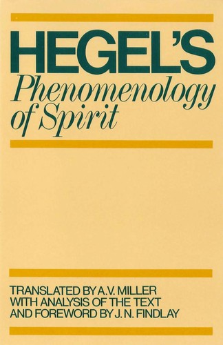 Georg Wilhelm Friedrich Hegel: Phenomenology of Spirit (Paperback, 1979, Clarendon Press)