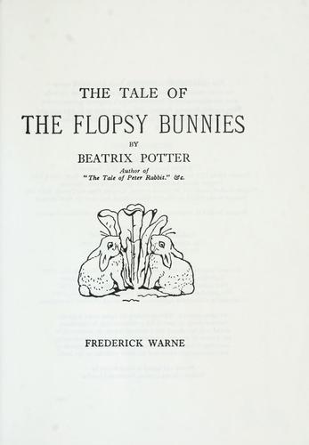 The Tale of the Flopsy Bunnies (Hardcover, 1992, Frederick Warne Publishers Ltd)