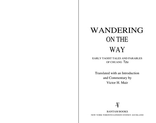 Wandering on the way (1994, Bantam Books)