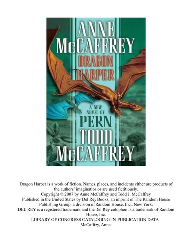 Anne McCaffrey: Dragon harper (2008, Ballentine Books)