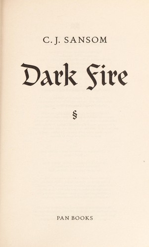 Dark fire (2007, Macmillan)
