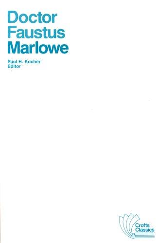 Christopher Marlowe: Doctor Faustus (Crofts Classics) (Paperback, 1950, Harlan Davidson)