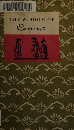 Confucius: The wisdom of Confucius. (1963, Peter Pauper Press)