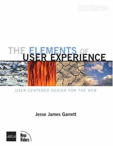 The Elements of user experience (Paperback, 2003, American Institute of Graphic Arts, New Riders)