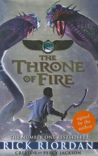 Rick Riordan: The Throne of Fire (Hardcover, 2011, Puffin Books)