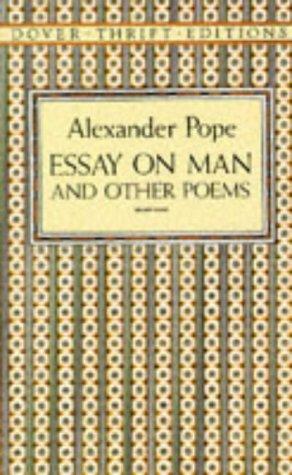 Alexander Pope: Essay on man and other poems (1994, Dover Publications)