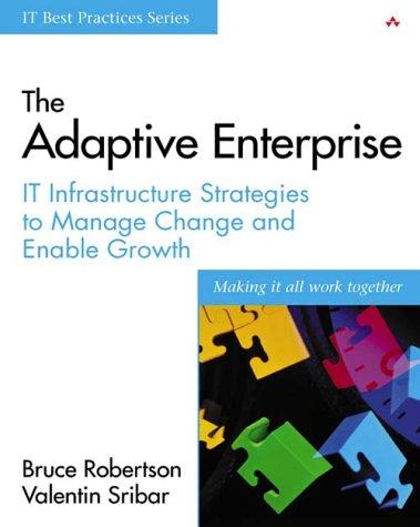 Bruce Robertson, Valentin Sribar: The Adaptive Enterprise (Hardcover, 2002, Addison-Wesley Professional)