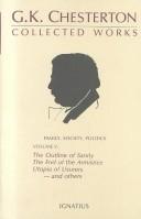 G. K. Chesterton: Collected Works of G.K. Chesterton (Paperback, 1987, Ignatius Press)