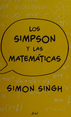 Los Simpson y las matemáticas (Spanish language, 2015, Ariel, Ediciones Culturales Paidós)