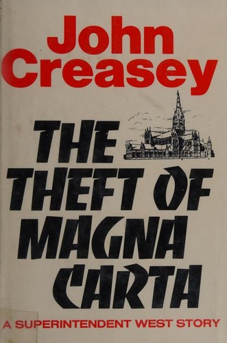 John Creasey: The Theft of Magna Carta (1973, Charles Scribner's Sons)