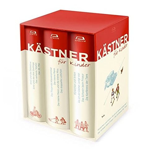 Erich Kästner: Kästner für Kinder 3 Bände (Hardcover, 2014, Atrium Verlag)