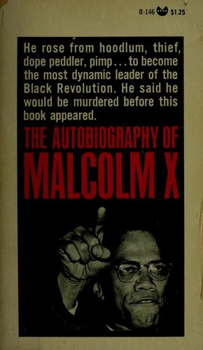 Walter Dean Myers: The Autobiography of Malcolm X (1966, Grove Press)