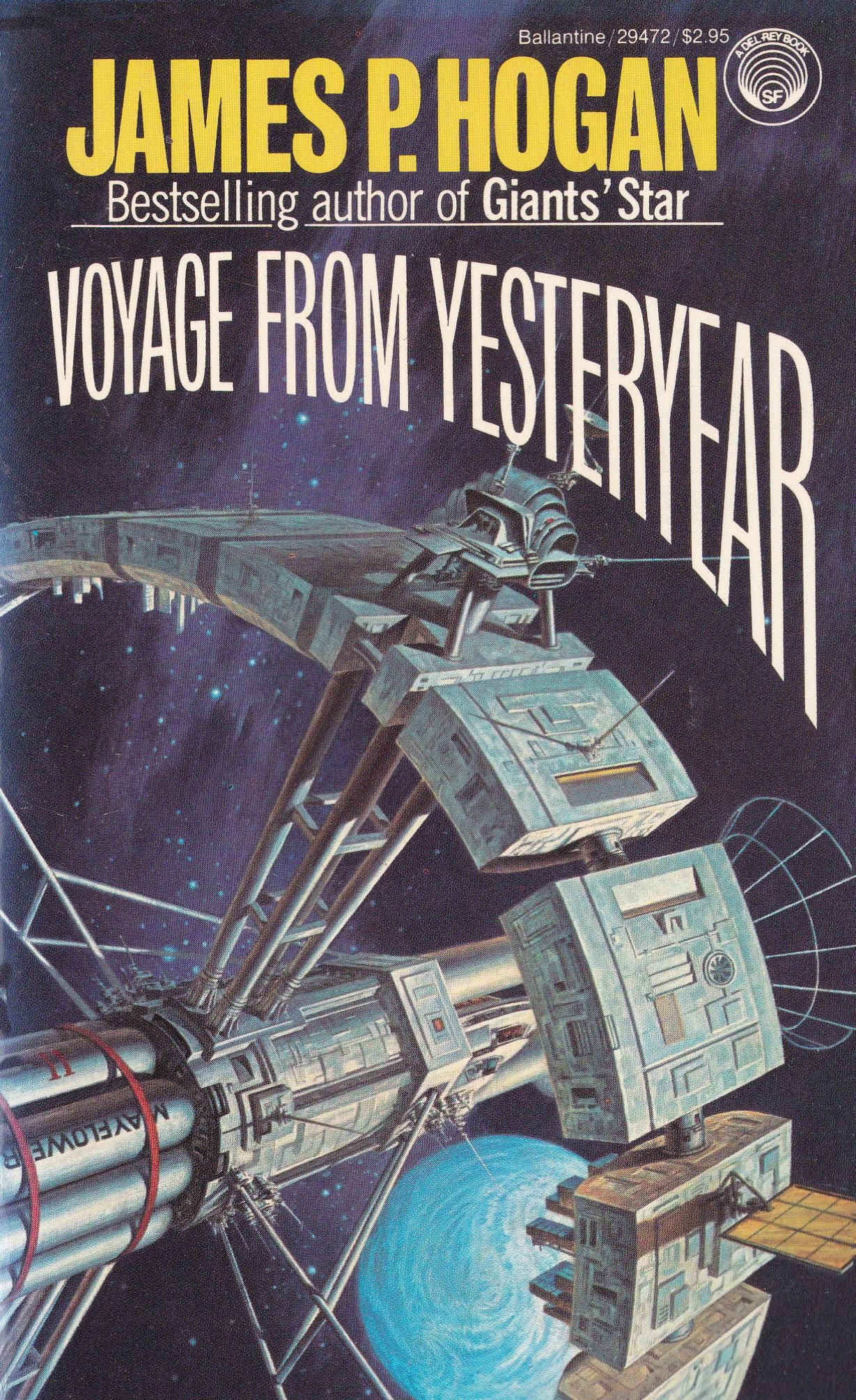 James P. Hogan: Voyage From Yesteryear (1999, Baen)