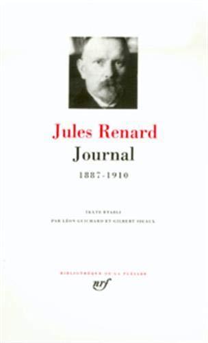 Renard, Jules: Journal, 1887-1910 (French language, 1993)