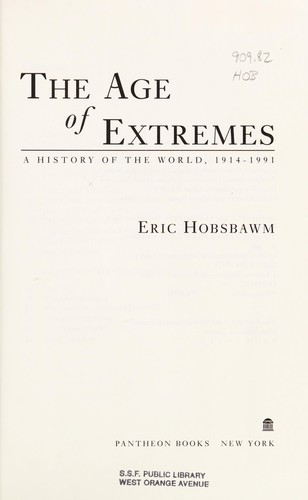 The age of extremes (1998, Abacus)