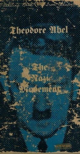Theodore Fred Abel: The Nazi movement (1966, Atherton Press)