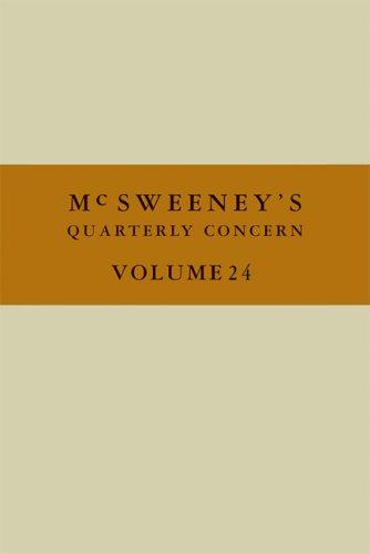McSweeney's Issue 24 (Mcsweeney's Quarterly Concern) (Hardcover, 2007, McSweeney's)