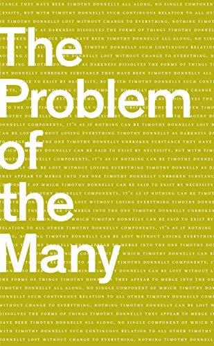 Timothy Donnelly: The Problem of the Many (Hardcover, 2019, Wave Books)