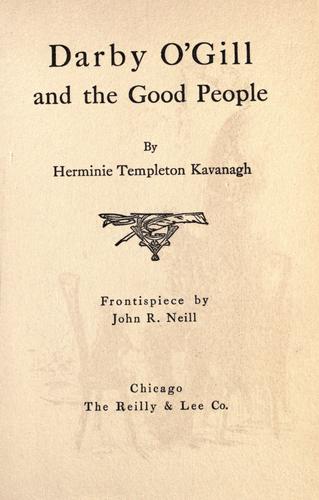 Darby O'Gill and the good people (1903, Reilly & Lee)