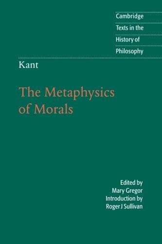 Kant: The Metaphysics of Morals (1996)